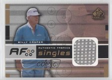 2003 SP Game Used Edition Authentic Fabrics Singles Billy Casper #AF-BC 0b3
