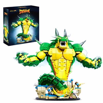DK 5001 Namek Drache Anime Dragon Fantasy Klemmbausteine 1907 Teile Display - Bild 1 von 3