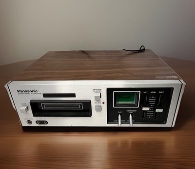 8トラック　NATIONAL STEREO RECORD RS-805U NATIONAL RS-805U 8-Track Stereo Record Deck Vintage AC100V 50/60Hz
