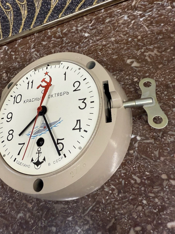 Relógio submarino. Linda reprodução corda difícil de encontrar peça bonita - Imagem 4 de 4