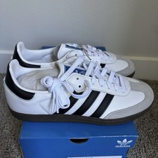 Adidas Samba OG W White Black IG9030 Size 9 New Authentic