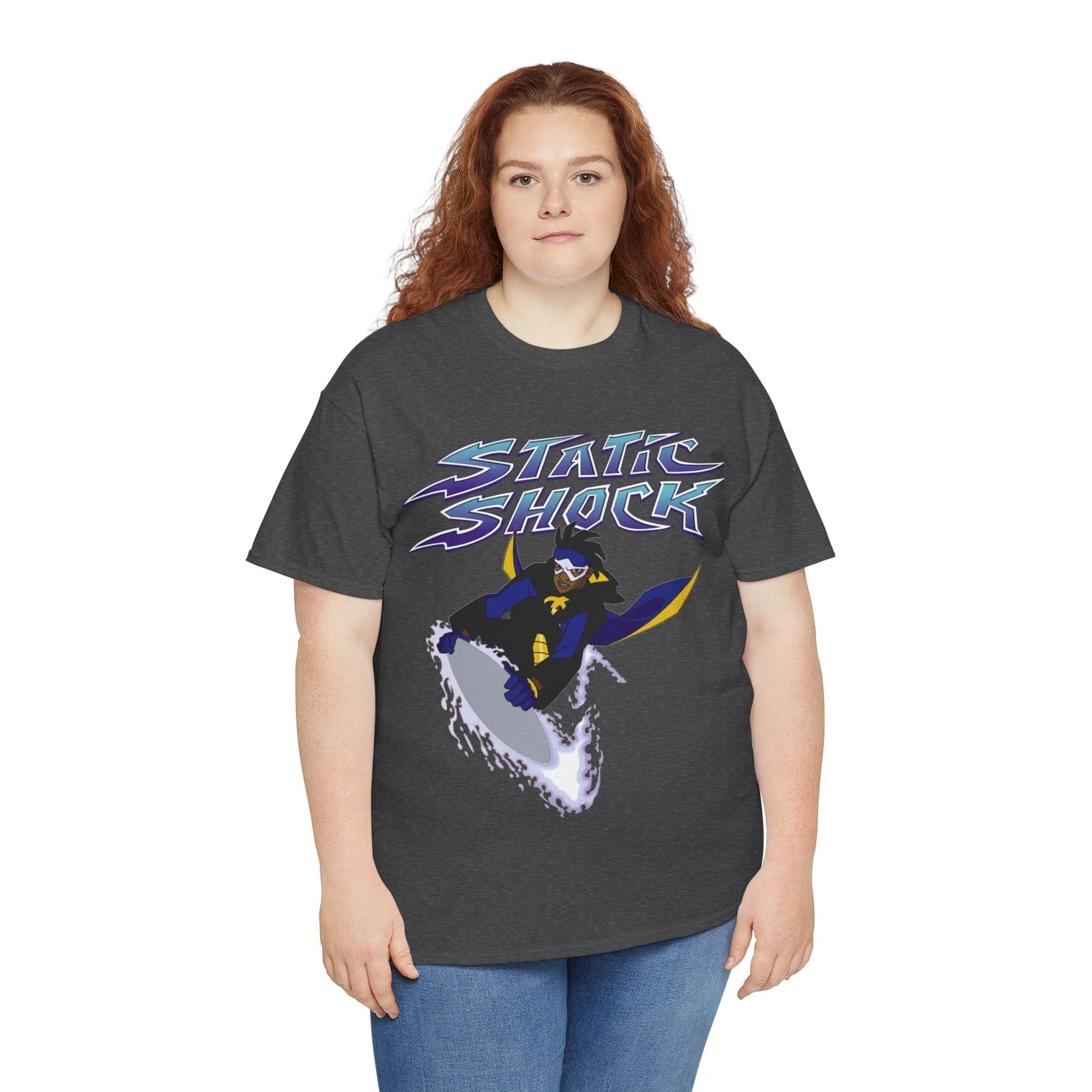 Static Shock T-Shirt - Milestone Comics - WB - DC Comics - Virgil Hawskin