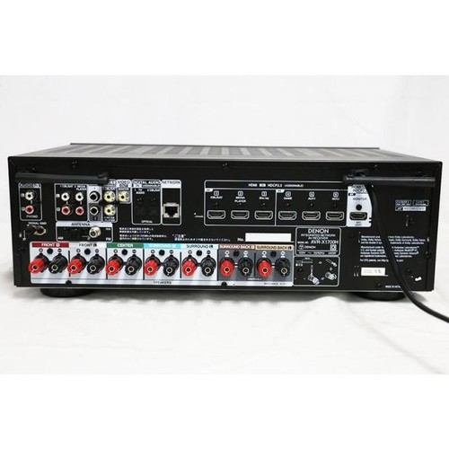 Denon AVR-X1700H 7.2 Channel 8K AV Receiver Dolby Atmos DTS Confirmed Operation - Picture 4 of 5