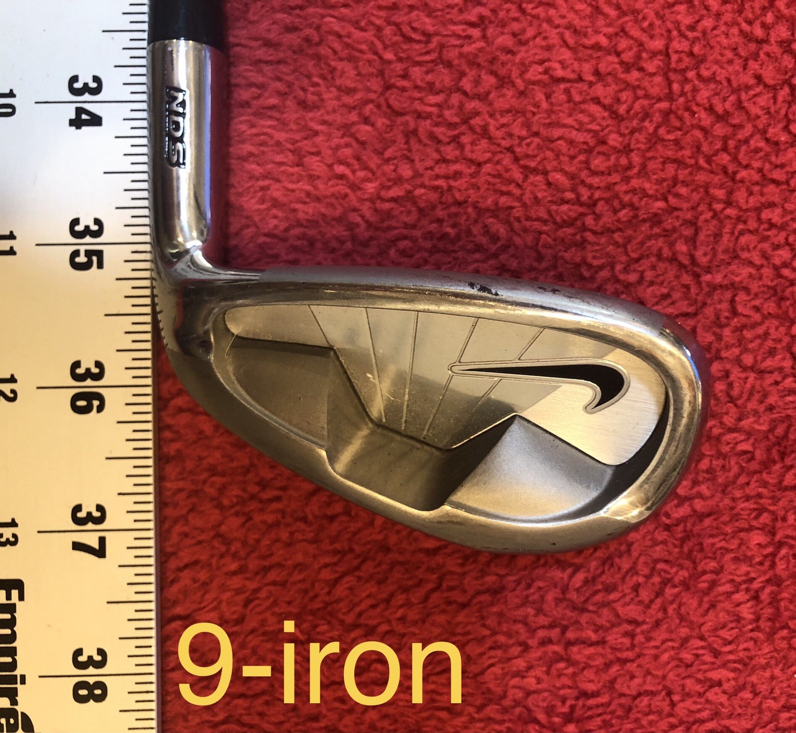 Nike NDS Iron Set 3-PW UNIFLEX True Temper Steel Shafts  All Original Nike Grips