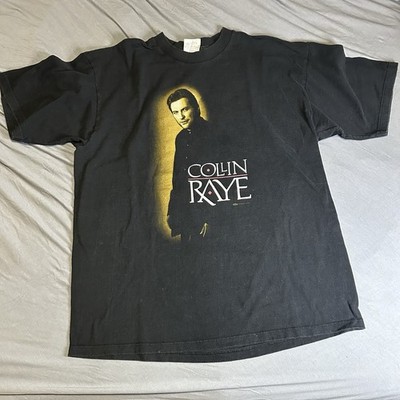 VTG Collin Raye Band T Shirt Size XL 1996-97 Black Tee 90s Country Vintage