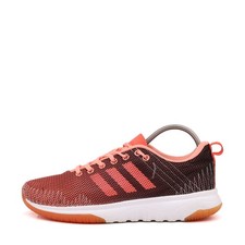adidas Damen Cloudfoam Super Sneaker Pink/Schwarz Mesh Low-Top EU 39 1/3