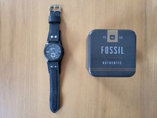 Fossil Herren Chronograph, Armbanduhr, schwarz