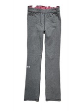 Women  s Under Armour Straight Leg Gray Pants Small