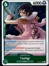 Tashigi OP14-029 Rare The Azure Sea's Seven One Piece Foil Near Mint