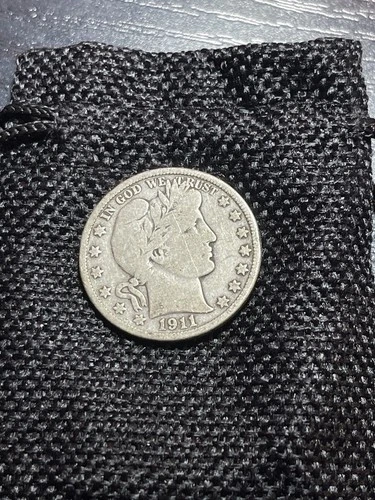 1911-D Barber Half Dollar