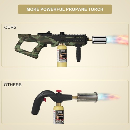 Sondiko Powerful Cooking Propane Torch Head, Culinary Torch Campfire Starter,... - Picture 6 of 7
