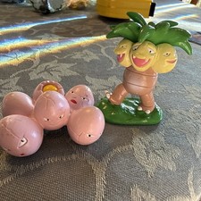 1999 TOMY Pokemon Exeggutor & Exeggcute Pokemon Figures Nintendo CGTSJ