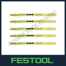 Festool 204327 105mm Genuine Universal Jigsaw Blades S105/4 FSG/5 5 Blades