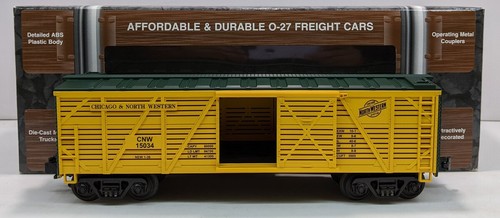 MTH 33-7702 Calibre O Chicago y Northwestern Stock Car #15034 Nuevo en caja | Zustand: New