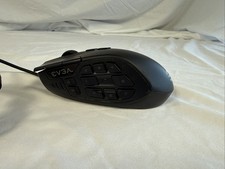 EVGA X15 MMO Gaming Mouse, 8k, Wired, Black, Customizable, SCROLL NOT WORKING