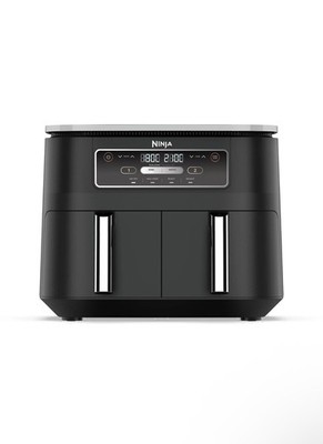 Ninja Foodi 4-in-1 Dual Zone Air Fryer [AF200UK] Max Crisp, Braten, Aufwärmen 7,6L