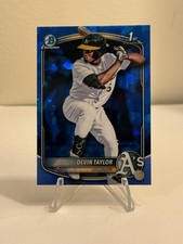 2025 Bowman Draft Sapphire Devin Taylor #BDC-135 Athletics QTY