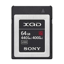 Sony QD-G64F XQD Memory Card 64GB 440MB/s Read 400MB/s Write Japan New