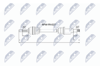 NTY Antriebswelle NPW-FR-027