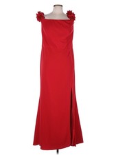 Xscape Women Red Cocktail Dress 16