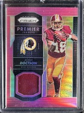Doctson, Josh - 2016 Prizm - Premier Jerseys - Swatch - Pink