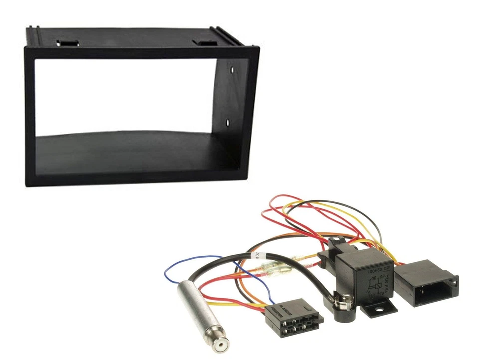 JVC USB Bluetooth MP3 DAB 2DIN Autoradio für VW Golf 4 Passat Polo T4 Fox ISO Ph - Bild 3 von 4