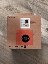 Fujifilm Instax Square SQ1 Terracotta Orange Instant Film Camera - Never Used