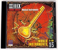 E-MU Systems Sound Library Volume 5 World Instruments Sample Library Sampling CD