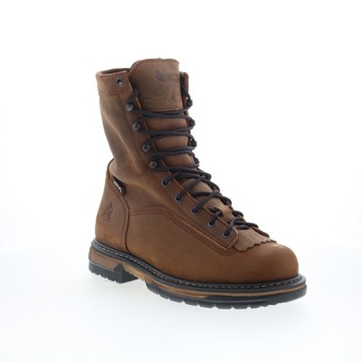 Rocky IronClad Waterproof 8'' Work Boot Herren Braun Leder