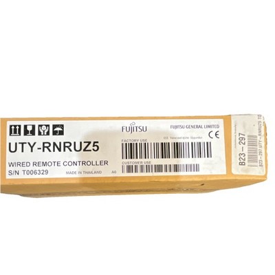 Fujitsu UTY-RNRUZ5 Wired Remote Controller Brown Wall Control