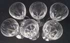 SET OF 6 BACCARAT Crystal GENOVA Cut Glass Claret Wine 6.5" FRANCE — photo 2