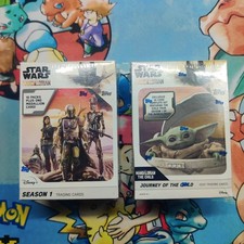 2020 Topps Star Wars The Mandalorian Season 1 Sealed Blaster Box +JotC Box