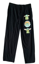 Star Wars Pajama Pants Mens Med Baby Yoda