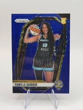 Kamilla Cardoso 2024 Panini WNBA Blue Velocity Prizms #149 Chicago Sky Rookie