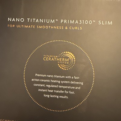 babyliss pro nano titanium glätteisen & locken Prima3100 slim