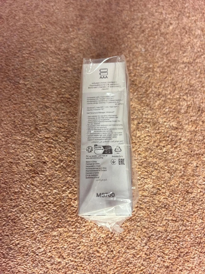 Dell MS700 Bluetooth Travel Mouse Black Wireless - Brand new & Sealed - Image 3 of 4