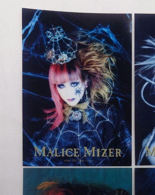 MALICE MIZER Official Photo Set of 4 Klaha Era Visual Kei Japan