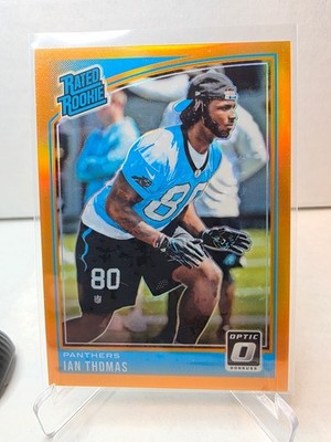 2018 Donruss Optic #190 Ian Thomas Orange #/199
