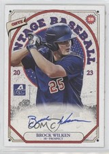 2023 Onyx Vintage Blue Ink Brock Wilken #VABW Auto 4z8
