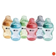 Tommee Tippee Natural Start Slow-Flow Anti-Colic Baby Bottle 9oz/6pk