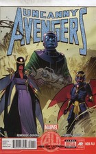 Marvel Comics Uncanny Avengers Volume 1 Book #8AU VF+