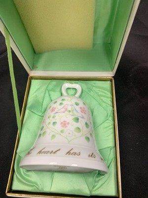 The Sweetheart Bell by Noritake Ltd Edition Vincent Lippe Bone China Boxed JAPAN