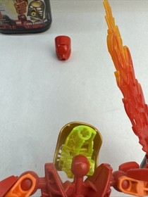 LEGO BIONICLE 7116 Tahu Stars COMPLETE 2010 With Golden Mask And Box No Manual