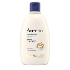 Aveeno Skin Relief Moisturising Body Wash (1x 500ml), Gentle Cleansing Wash