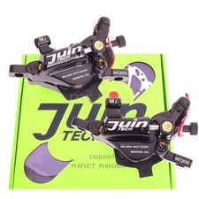 Juin Tech M1 - Cable actuated hydraulic MTB Disc Brake set w/160mm Rotor Black