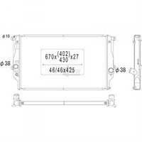 Diederichs KüHler WasserküHler MotorküHler FüR Toyota RAV 4 III _A3_