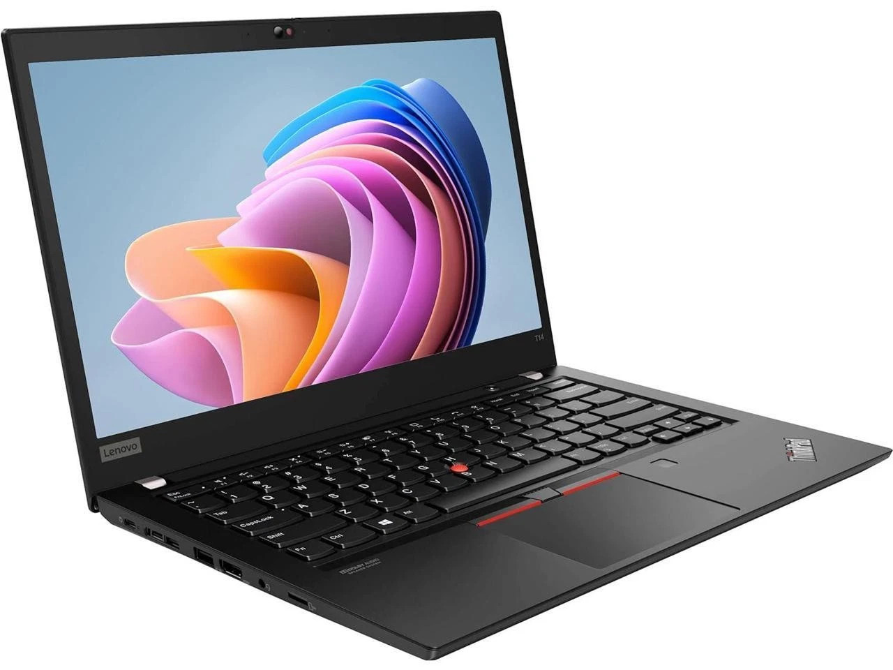 Lenovo ThinkPad T14, 14-Inch Laptop, with i7-1165G7, 512 GB NVMe (Non-Volatile Memory Express), Windows 11 Pro