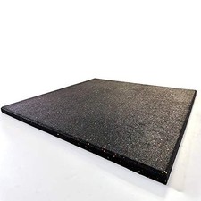 Anti-Vibration Pad 24" x 24",3/5" Heavy Duty Thick- Rubber Vibration Pad -Sou...