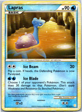 Lapras Rare HeartGold SoulSilver 24/123 NM on eBay