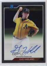 2020 Bowman Heritage Chrome Prospects Auto Gus Varland #92PA-GV Auto 5w7